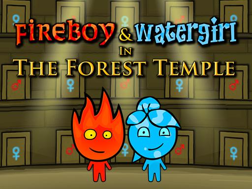 Fireboy and Watergirl 1 in the Forest Temple - Click Jogos