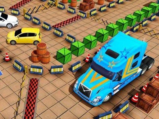 Novo Jogo de Caminhão para Celular - Truck Park Simulator 