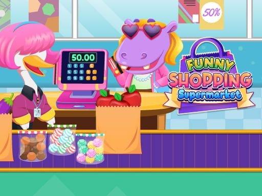 Funny Shopping Supermarket - Click Jogos