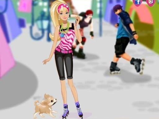 Jogos de Skate: Jogo da Barbie de patins!