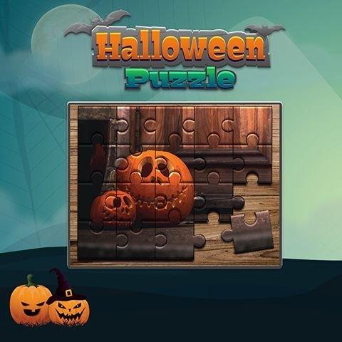 Em Puzzles Quebra-Cabeças: Halloween - Jogo Gratuito Online