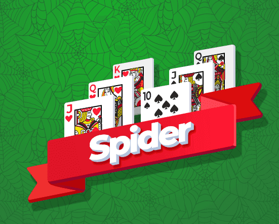 Spider Solitaire (1, 2, e 4 naipes)