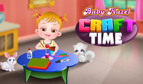 Baby Hazel Crafts Time