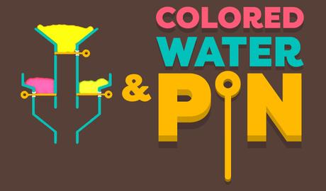 Colored Water & Pin