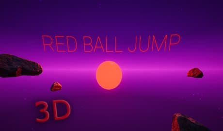3D RED BALL JUMP