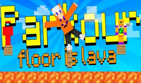 Parkour the floor is lava