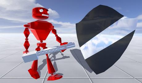 Shooter - elimination of robots