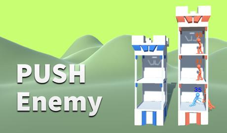 Push enemy from tower