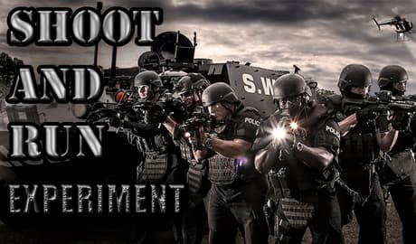 Shoot and run: Experiment