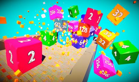 2048 3D Dice: Cube Merge Puzzle