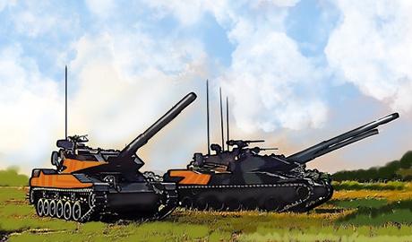 Initial Tank Attack