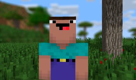 Flappy Noob from Minecraft