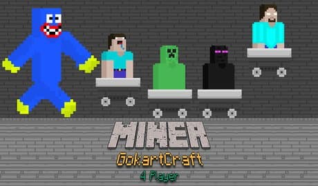 Miner GokartCraft - 4 Player