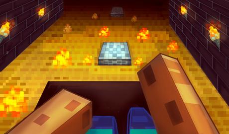 Parkour in the cave 3D