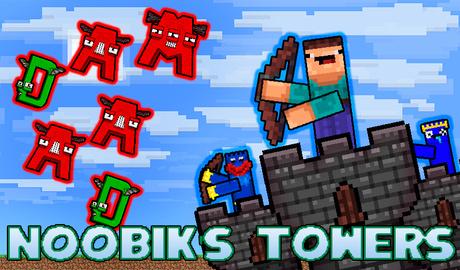 Noobik's towers - Attack Alphabet lore