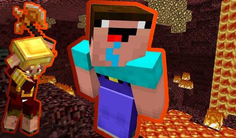 Noob Parkour : Nether