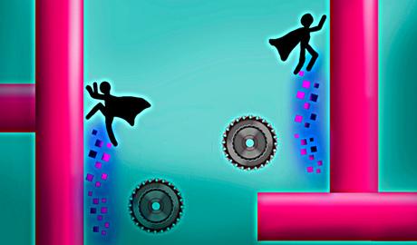 Stickman: parkour in a vertical maze