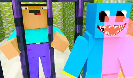 Noob: Escape From Huggy Wuggy prison