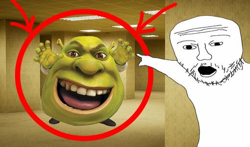 The Backrooms: Meeting with Shrek Wazowski
