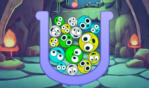 Pop-eyed balls in a jar