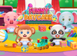 FUNNY DAYCARE - Jogue Grátis Online!