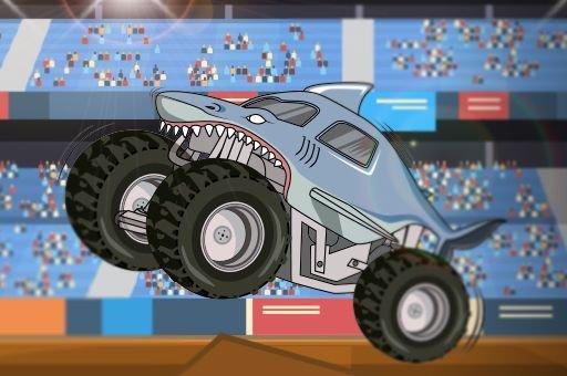 Monster Truck Race Arena - Click Jogos