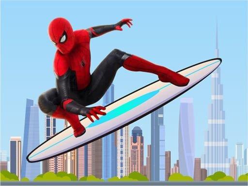 Spiderman Skateboarding - Click Jogos