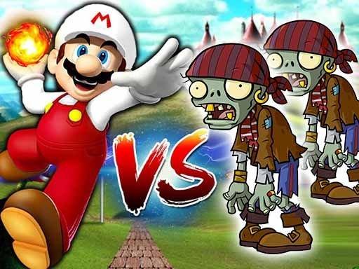 Fat Mario vs Zombies - Click Jogos