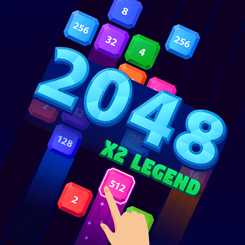 2048: X2 Legend - Click Jogos