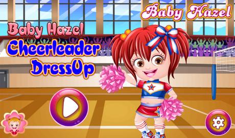 Baby Hazel Cheerleader Dressup