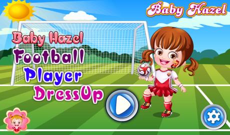 Baby Hazel FootBall Player Dressup