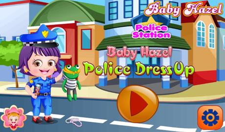 Baby Hazel Police Dressup