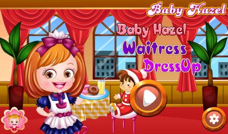 Baby Hazel Waitress Dressup