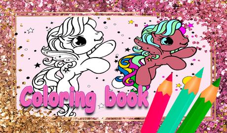 Lil Pony - Coloring book
