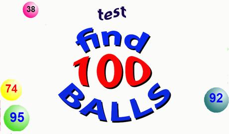 The "Find 100 Balls" Test