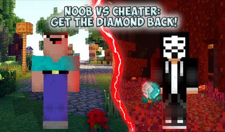 Noob vs cheater: Get the diamond back!