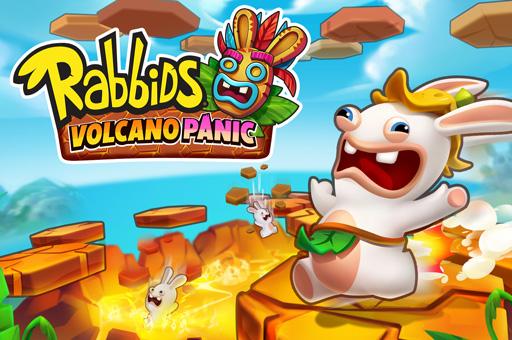 Rabbids Volcano Panic - Click Jogos