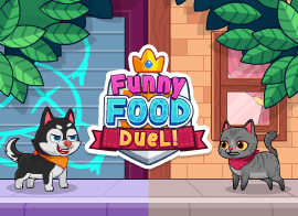 Funny Food Duel - Click Jogos